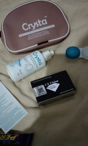 US Vision GRAPHITE Color lens Diamond Collection photo review