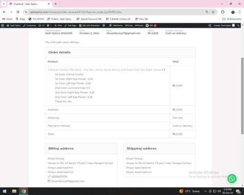 6 Brands Combo Offer Bella , Poly flex , Active, Quick Beauty and Swiss Color  Eye Sight Lenses photo review