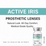 Active Iris Prosthetic Contact Lens